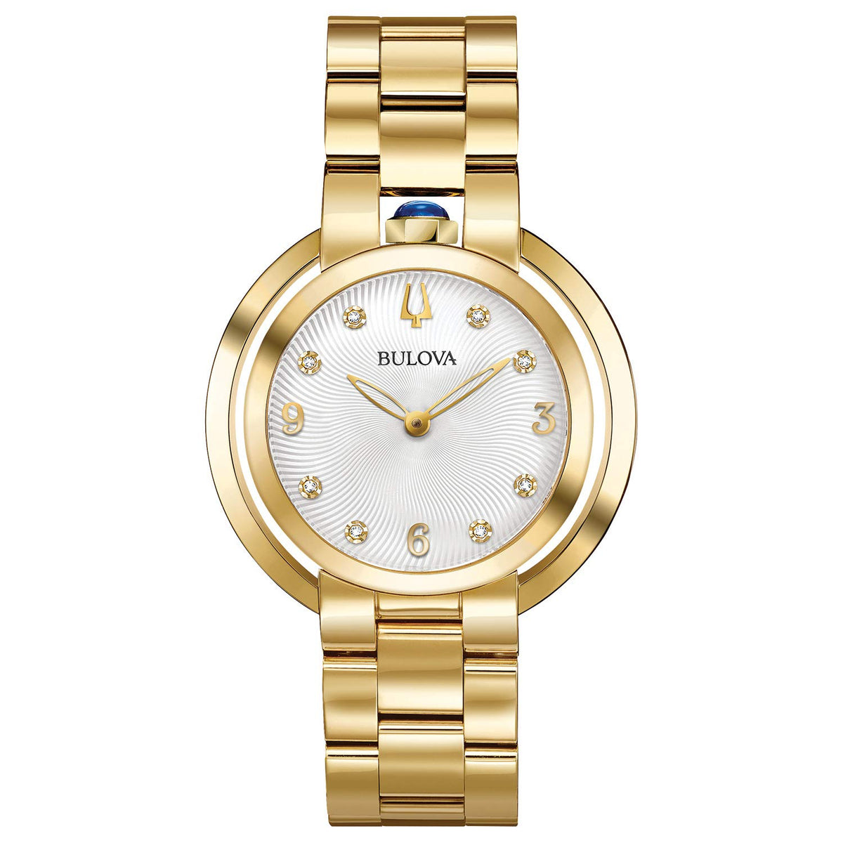 Bulova Women's Rubiayat - 96P184 - Yellow Gold