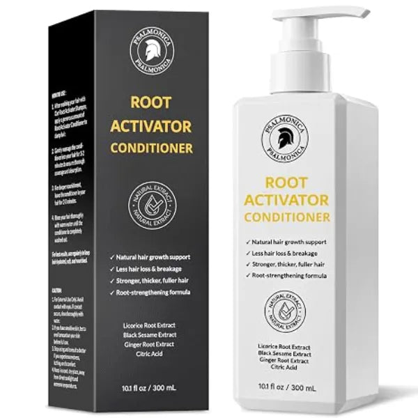 Psalmonica Root Activator Conditioner for Men Natural Hair Growth Conditioner for Hair Loss and Thinning Hair Hair Loss RegrowthTreatments for Women Men 10.1 Fl Oz Pack of 1