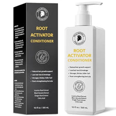 Psalmonica Root Activator Conditioner for Men Natural Hair Growth Conditioner for Hair Loss and Thinning Hair Hair Loss RegrowthTreatments for Women Men 10.1 Fl Oz Pack of 1