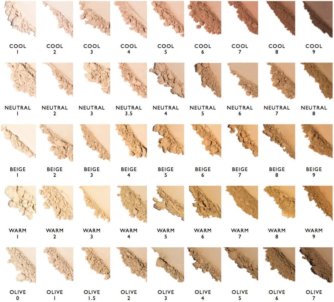 Alima Pure Matte Foundation Loose Mineral Powder Foundation Makeup, Loose Powder Makeup Oil Free Talc Free Powder, Natural Makeup Mineral Foundation Full Coverage Natural Foundation Powder .15 oz/4.5g