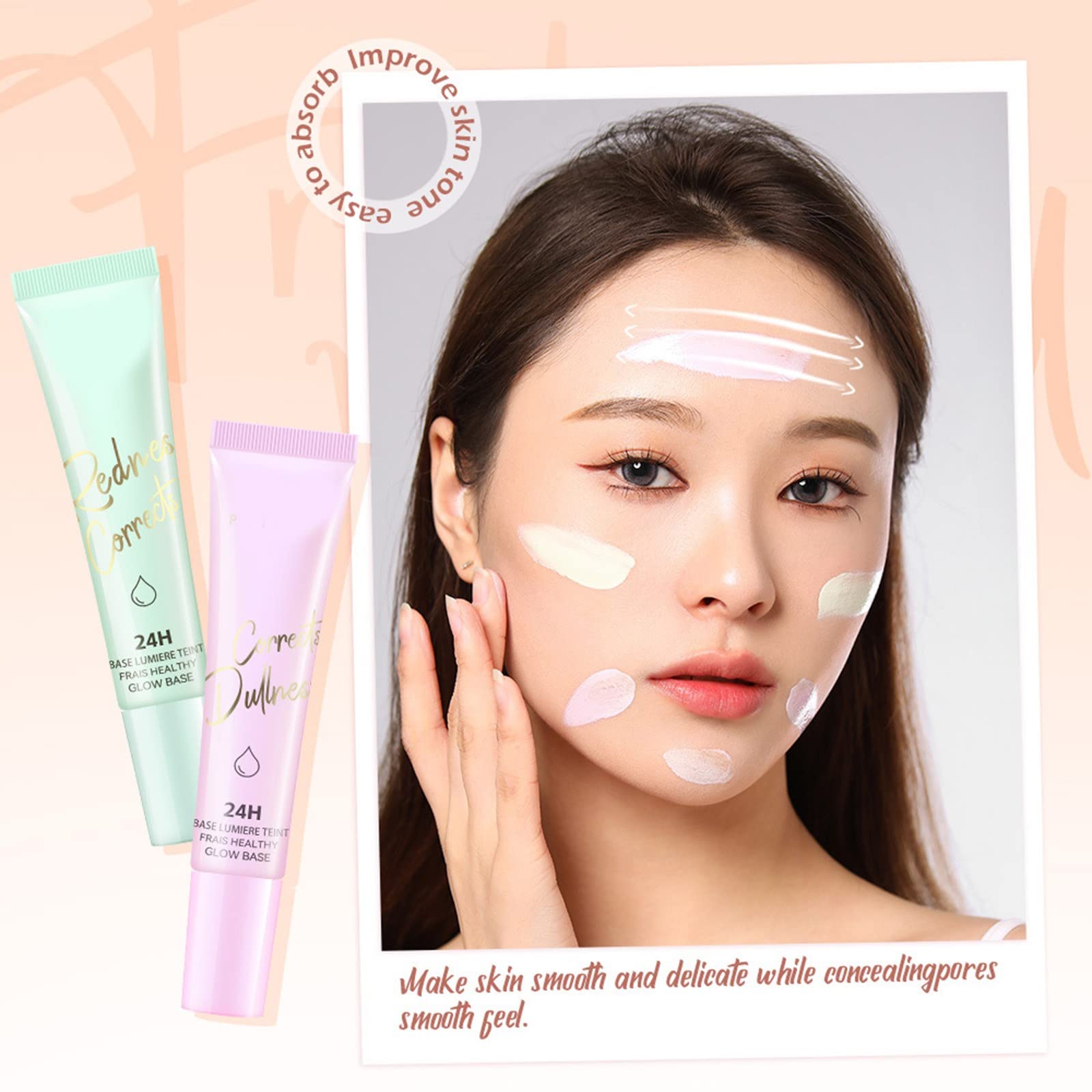 Border Isolation Even Skin Tone Makeup Before Emulsion Foundation Liquid Concealer Pore Concealer Clear Skin Face Wash Night