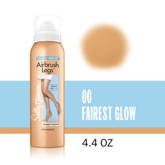 Sally Hansen Airbrush Legs, Leg Makeup, Fairest, 4.4 oz - 124.7 g