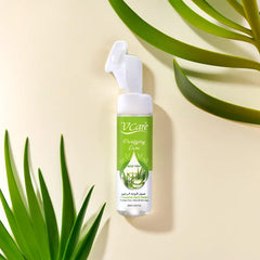 V Care Foaming Face Wash 200ml | Aloe Vera Infused | Gentle Cleanser for Blissfully Calm Skin