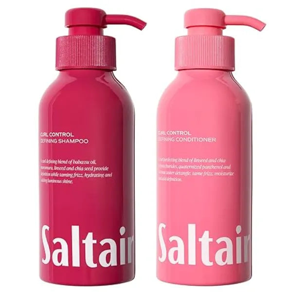 Saltair Curl Control Haircare Set Shampoo and Conditioner