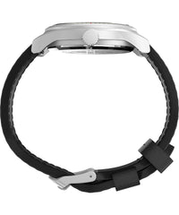 Timex Men's Expedition North Sierra Watch - Black Strap Cream Dial Stainless Steel Case - Black/Cream/Stainless Steel