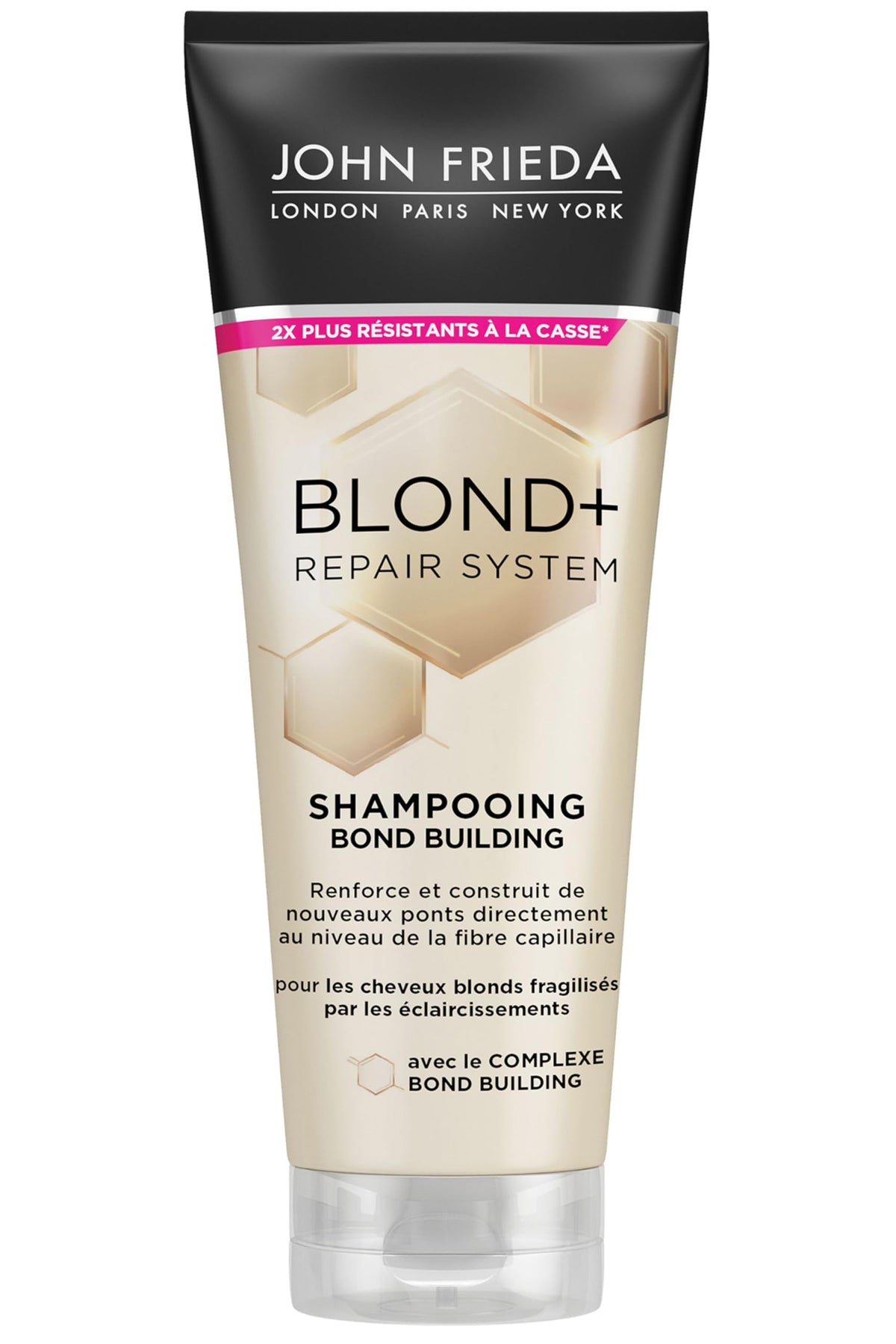 John Frieda Bond System Repair System Men Blonde Shampoo, 250 ml