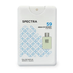 Spectra Pocket 059 Aqua Di Givany Eau De Parfum For Men – 18ml