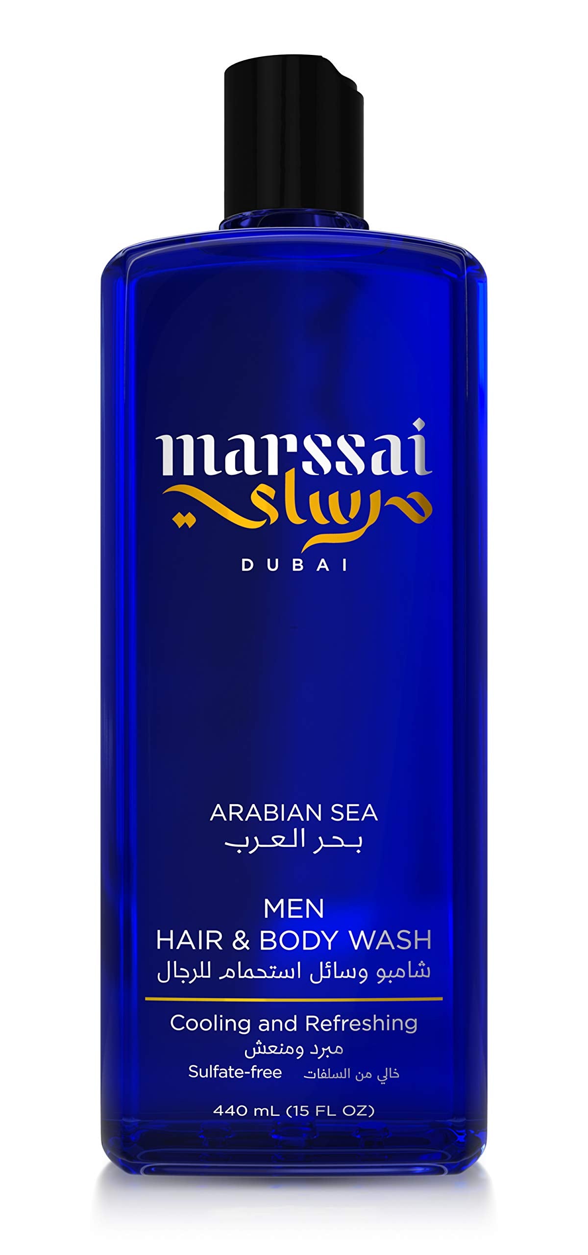 Marssai Men Hair & Body Wash, Arabian Sea, 440 Ml