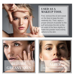 Setting Powder,Pressed Setting Powder Foundation - Make Up Face Corrector Concealer For Dark Blemishes Under Eye Circles Cover