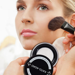 Matte Face Powder | Matte Pressed Finishing Powder,Clarifying Matte Pressed Setting Powder, Oil Control, Long Lasting, Lightweight Setting Powder Cover Fine Lines & Imperfections, Makes