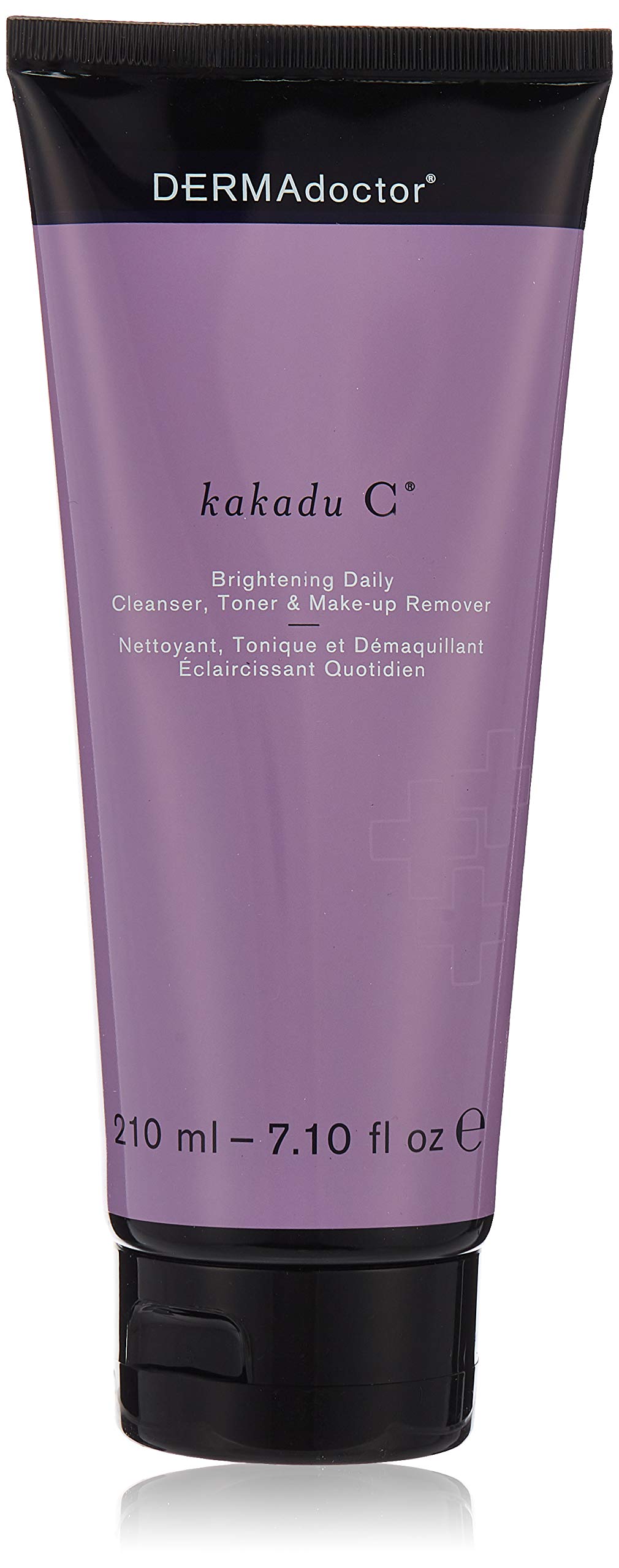 DERMAdoctor Kakadu C Cleanser, Toner & Makeup Remover, 210 ml