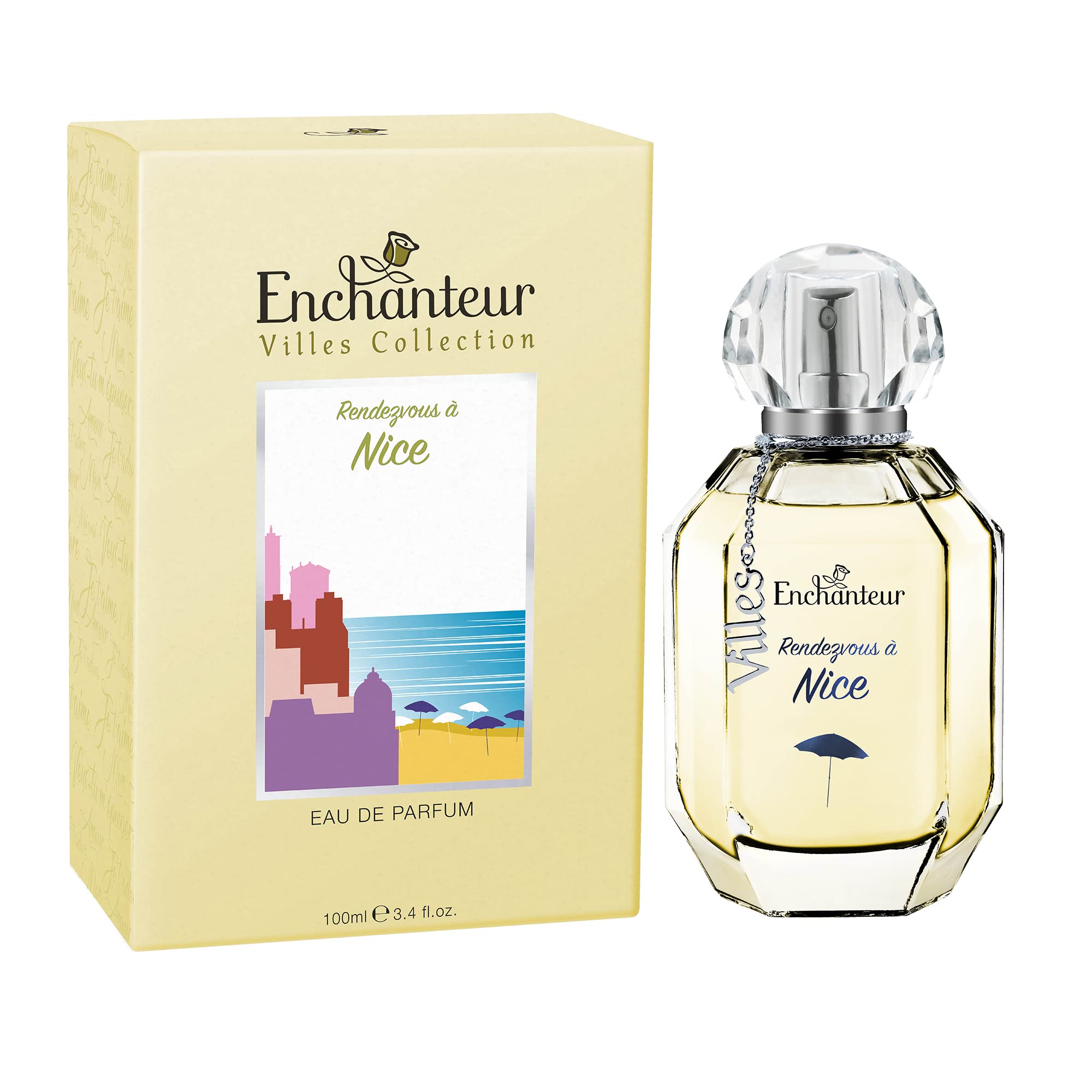 EnchantEUr Villes Nice Rendezvous Perfume For Women - Eau De Parfum, 100ML | Elegance Redefined