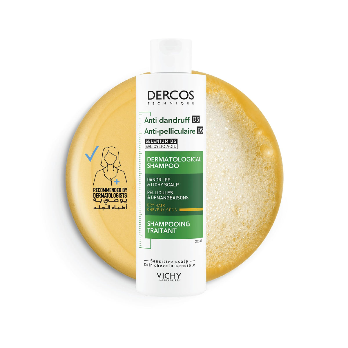 Vichy Dercos Anti Dandruff Shampoo for Dry hair
