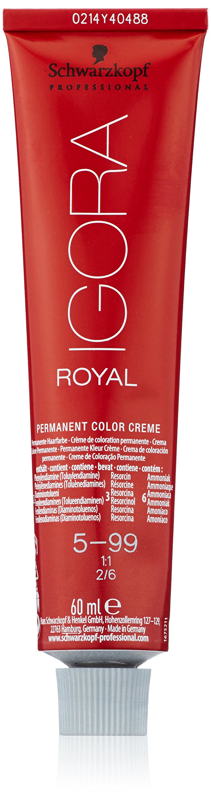 Schwarzkopf Professional Igora Royal Hair Color 5-99 - 60ml