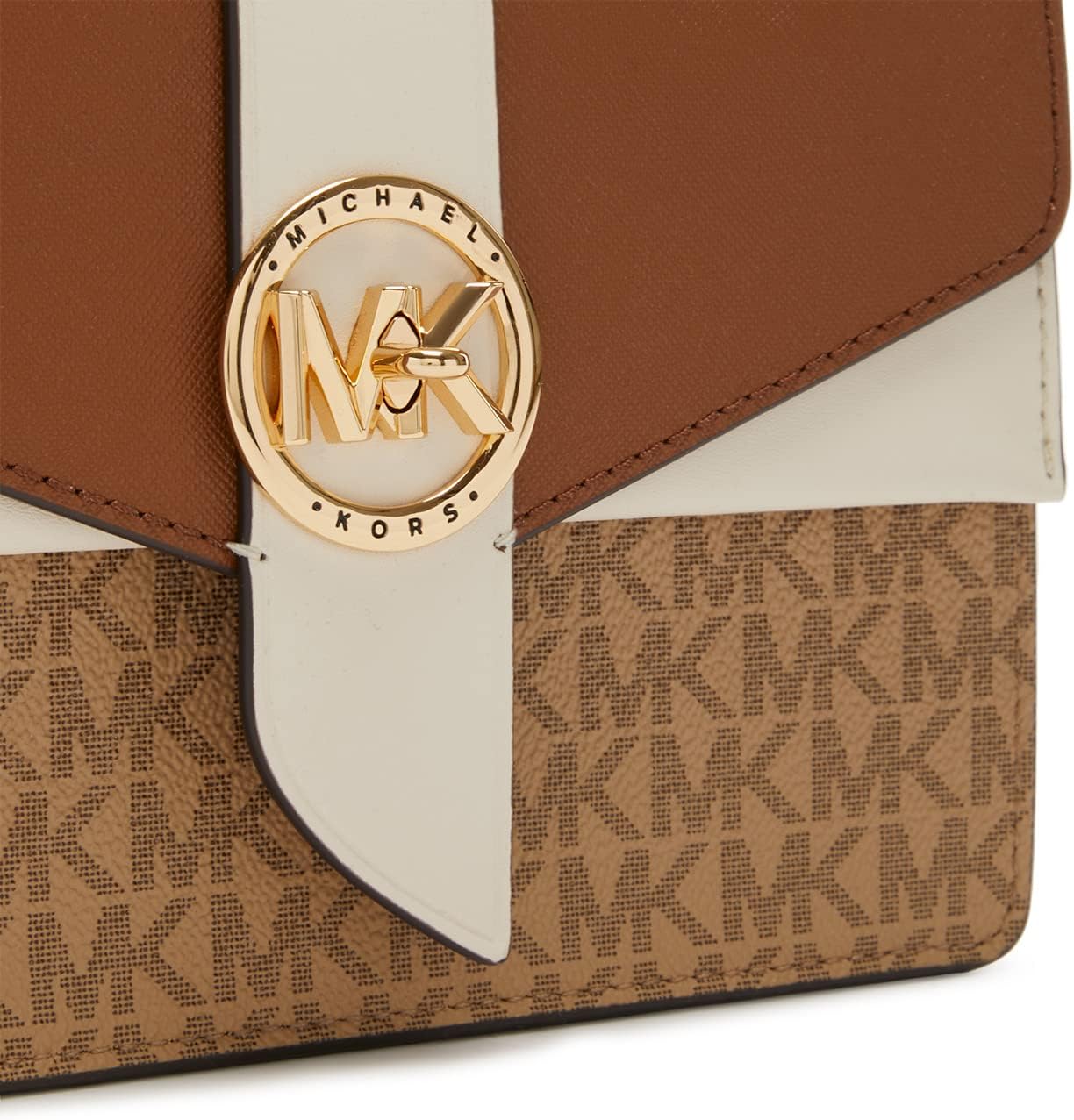 Michael Kors Greenwich Crossbody Beige