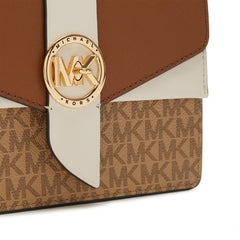 Michael Kors Greenwich Crossbody Beige