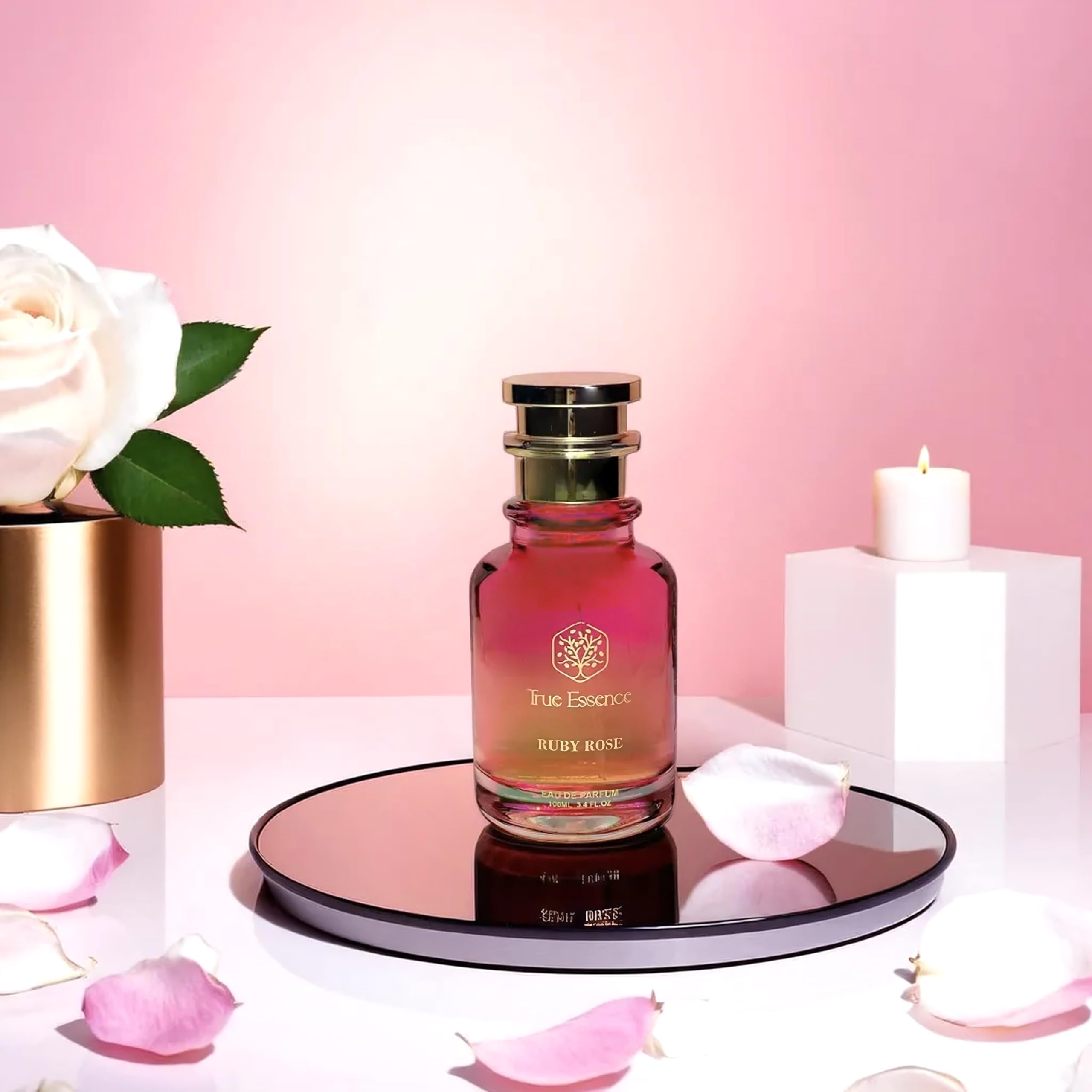 True Essence Gems Collection Ruby Rose Perfume for Women Eau De Parfum 100 ML