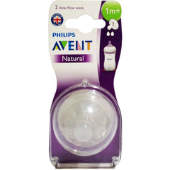 AVENT Philips Newborn Flow Teats - Natural Slow Flow, 1N Pack