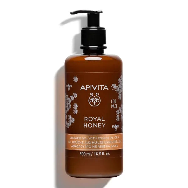 Apivita Shower Gel with Essential Oils 16.9 fl oz