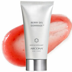 ARCONA Berry Gel Gommage, Gentle Enzymatic Exfoliating Gel & Mask for Face, Refines, Smooths and Purifies With Cranberry Enzymes & Lactic Acid For All Skin Types - 2 oz / 50 ml
