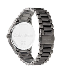 Calvin Klein CK ICONIC Unisex Watch, Analog - Grey / Green