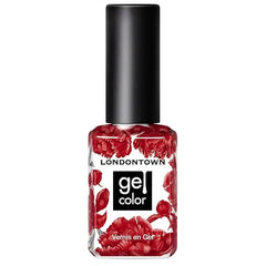 LONDONTOWN UV/LED Gel Nail Polish Long Lasting, Chip Resistant High Shine Color Glossy Shimmery Red Orange