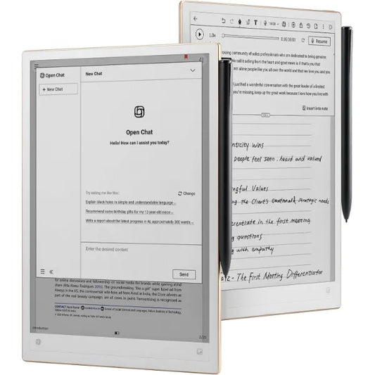 iFLYTEK AINOTE 2 10.65" E-Ink Tablet – Ultra-Thin 4.2mm AI Note Taking with Voice-to-Text & 16-Language Transcription