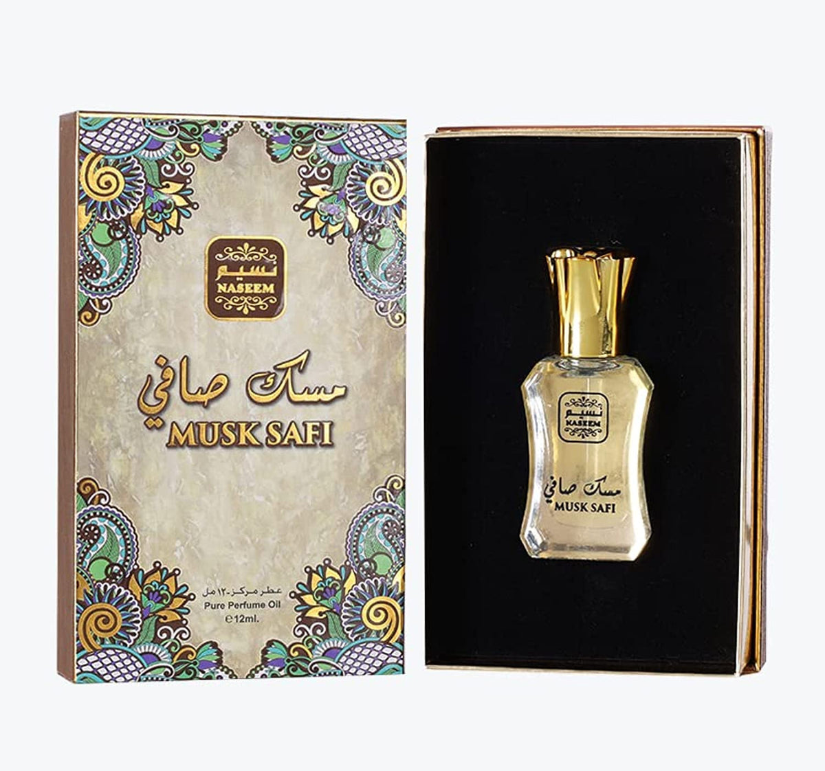 Naseem Perfumes Musk Safi Perfume Oil Subtle Tone Eau De Parfum For Men & Women 12 ml