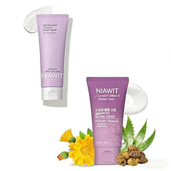 NIAWIT Overnight Toning Body Whip + Estrogen Cream for Women Set Body Firming & Intimate Care 2 Pack