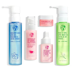W7 Self Care Skincare Set Complete Daily Face Routine