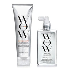 COLOR WOW Ultimate Frizz Free Bundle  Award winning DREAM COAT and COLOR SECURITY SHAMPOO duo for long lasting frizz free, shiny, glassy hair. Humidity proof strands and built in heat protection.