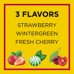 Carmex Moisturizing Lip Balm Trio, Cherry/Strawberry/Wintergreen, 3 x 13 gm