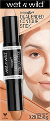 wet n wild MegaGlo Dual-Ended Contour Stick Medium/Tan, Cruelty-Free
