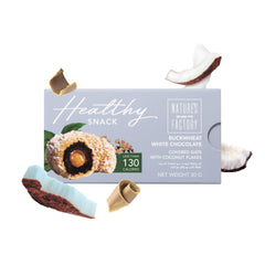 Nature's Own Factory Chocolate Covered Date with Coconut Flakes 30g l Premium Majdoul l 100% Clean & Natural Ingredients l Superfood Infused Gluten-Free Healthy Snack | Made in UAE