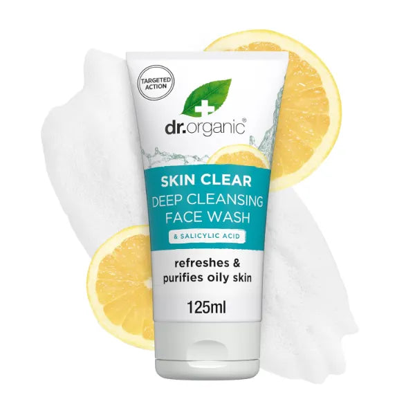 Dr. Organic SkinClear Deep Pore Cleansing Face Wash 125ml