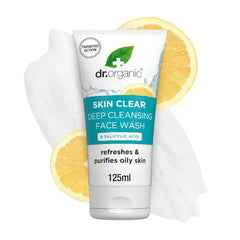 Dr. Organic SkinClear Deep Pore Cleansing Face Wash 125ml