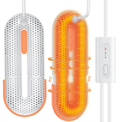 NALACAL Portable Retractable Shoe Dryer, Inside Boot Drying Rack, Compact Efficient Cleat Dryer for Indoor Use, Sports and Athletic Footwear
