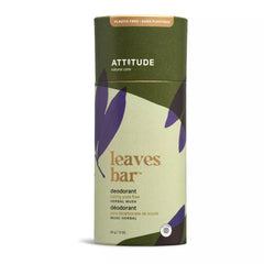 ATTITUDE Baking-Soda Free Deodorant, EWG Verified and Plastic-free Body Care, Vegan and Cruelty-free, Herbal Musk, 3 Oz