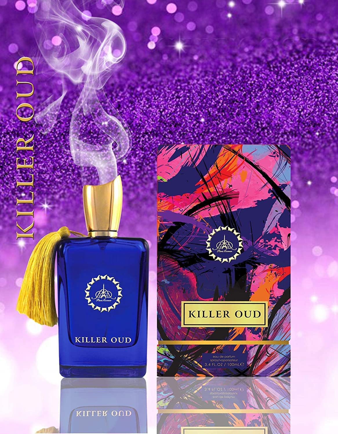 Killer Oud Paris Corner by Killer Oud Unisex Perfume - Eau de Parfum, 100 ml (3037266238073)