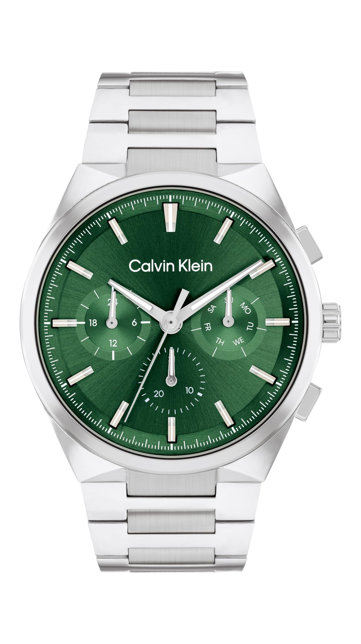 Calvin Klein Analogue Multifunction Quartz Watch for Men DISTINGUISH Collection with Stainless Steel Bracelet - 25200441