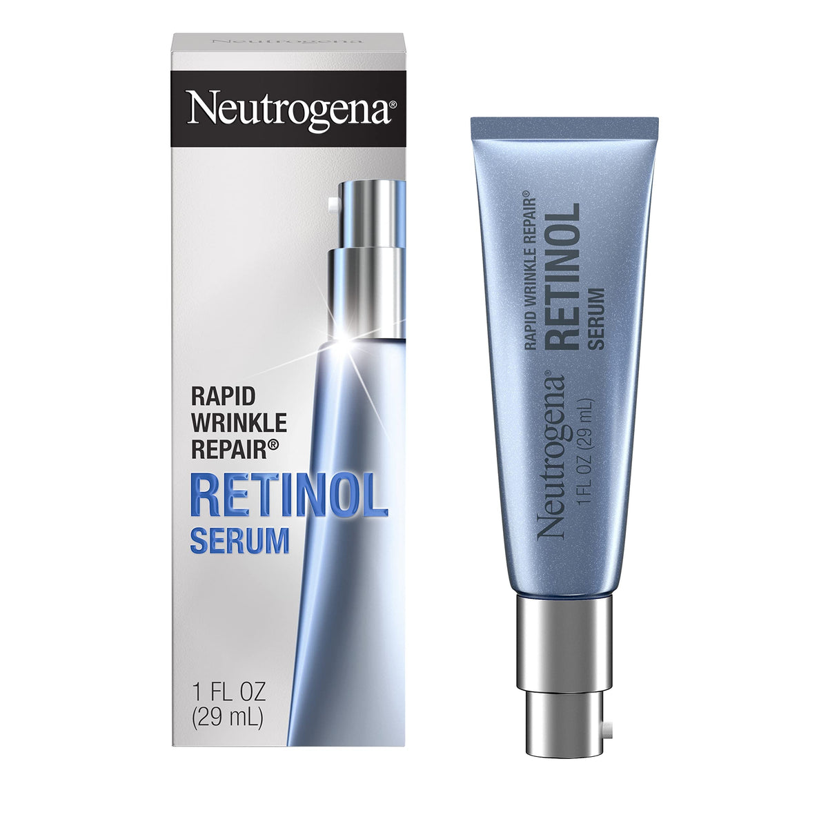 Neutrogena Rapid Wrinkle Repair Anti-Wrinkle Eye Cream with Retinol SA, Hyaluronic Acid, and Glucose Complex Retinol Booster, 0 .5 fl. oz