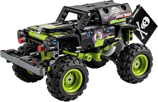 LEGO Technic Monster Jam Grave Digger 42118 Model Building Kit for Boys and Girls Who Love Monster Truck Toys, New 2021 (212 Pieces)