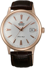 Orient FAC00002W0 Bambino Classic Analogue Automatic Watch for Men, 40.5 mm Case Size, Brown