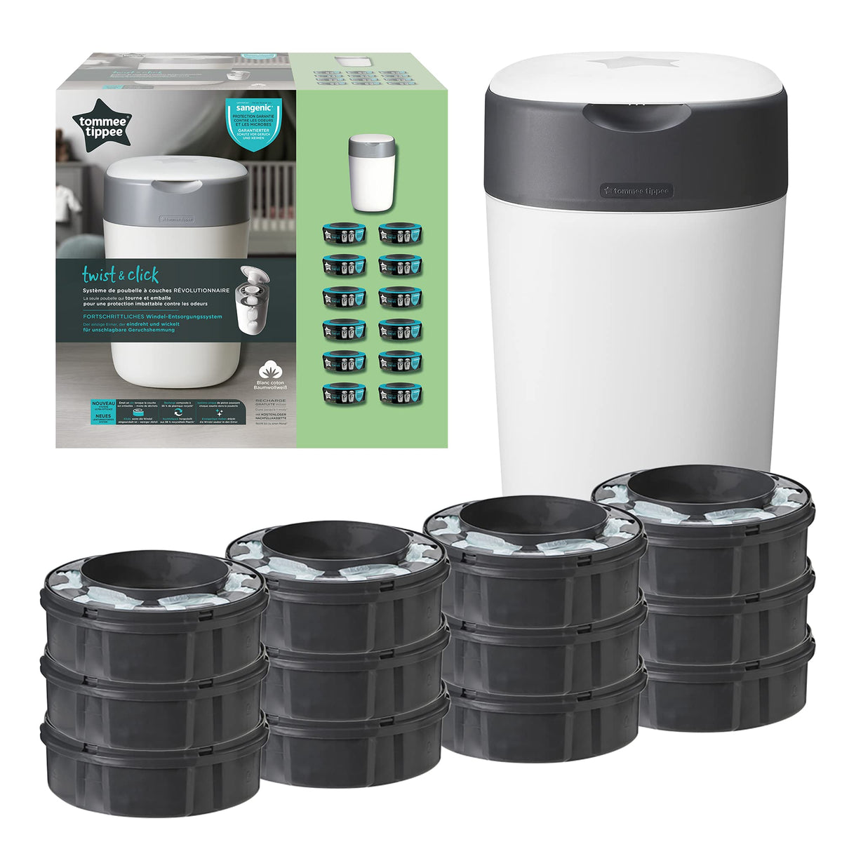 Tt T&C Tub+12 Refill - White