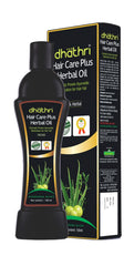 Dhathri Hair Care Plus Herbal Oil, Combats hair loss and promotes hair growth, Makes hair shiny - 100Ml