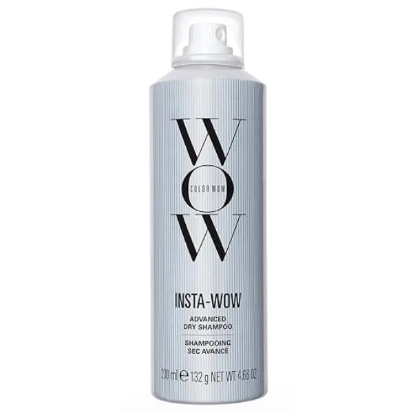 COLOR WOW Insta WOW Advanced Dry Shampoo  Breaks down and removes oil for shampoo-grade results  No grit, no clumping, no powdery residue  Best dry shampoo for oily hair 200ml