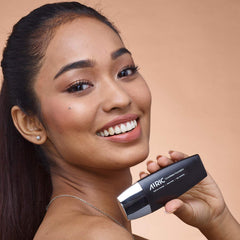 AURIC BEAUTY PRODUCTS PRIVATE LIMITED CoverMatte Liquid Foundation | Optimum Coverage, Matte Finish, Skin Hydrating | 100% Veg, Paraben Free | Cool Sand, 30 ml
