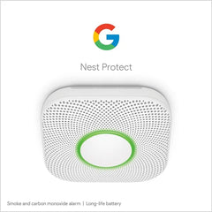 Nest Protect 2nd Gen Smoke/Carbon Monoxide Alarm (S3003LWGB) White