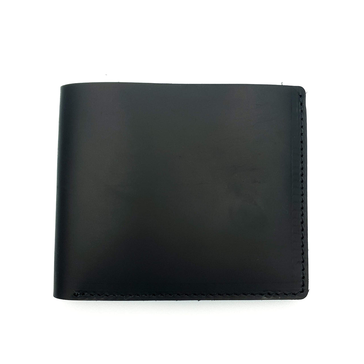 SHERWOOD HANDCRAFTED Men’s Leather Wallet Handmade Genuine Leather Men’s Wallet (Black)