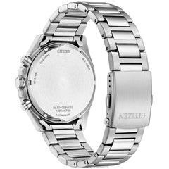 Citizen Men's Chronograph Eco-Drive Watch with Stainless Steel Strap CA4590-81L, Silver, Bracelet